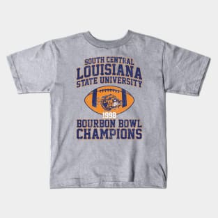 SCLSU 1998 Bourbon Bowl Champions (Variant) Kids T-Shirt